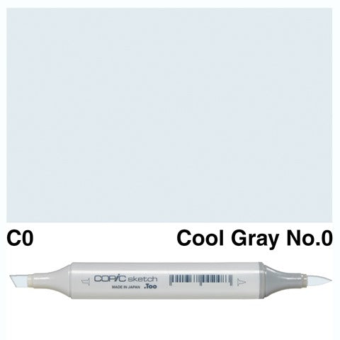 Copic Sketch Marker C0 Cool Gray No.0