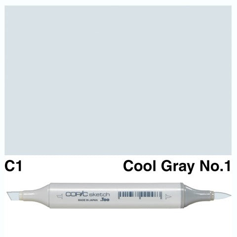 Copic Sketch Marker C1 Cool Gray No.1