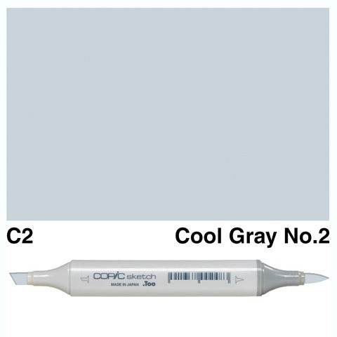 Copic Sketch Marker C2 Cool Gray No.2