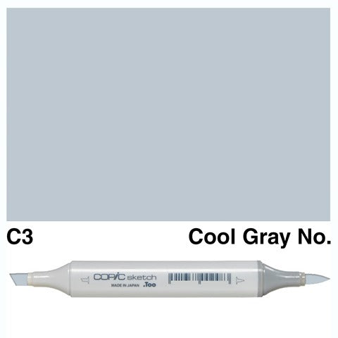 Copic Sketch Marker C3 Cool Gray No.