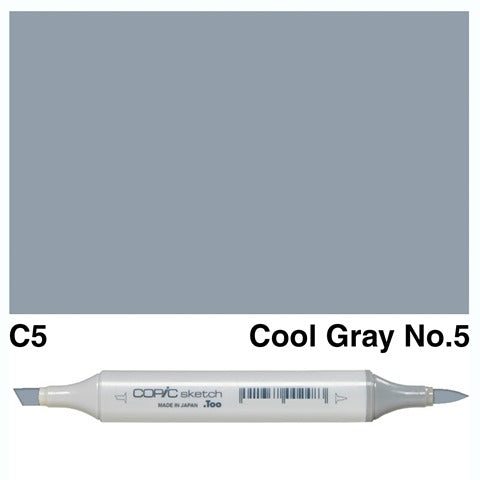 Copic Sketch Marker C5 Cool Gray No.5