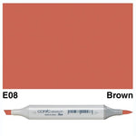 COPIC SKETCH MARKER E08 BROWN