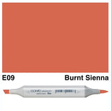 Copic Sketch Marker E09 Burnt Sienna