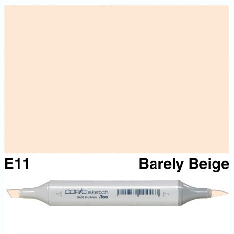 Copic Sketch Marker E11 Barely Beige