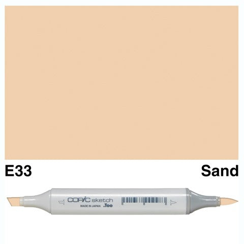 Copic Sketch Marker E33 Sand