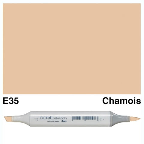 Copic Sketch Marker E35 Chamois