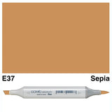 Copic Sketch Marker E37 Sepia