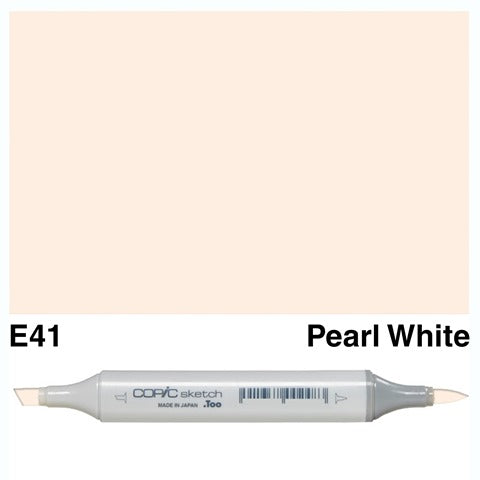Copic Sketch Marker E41 Pearl White