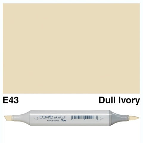 Copic Sketch Marker E43 Dull Ivory