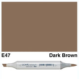 Copic Sketch Marker E47 Dark Brown