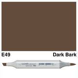Copic Sketch Marker E49 Dark Bark