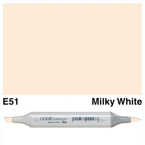 Copic Sketch Marker E51 Milky White
