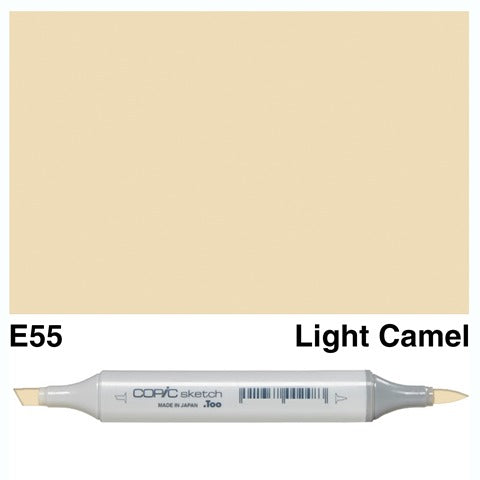 Copic Sketch Marker E55 Light Camel