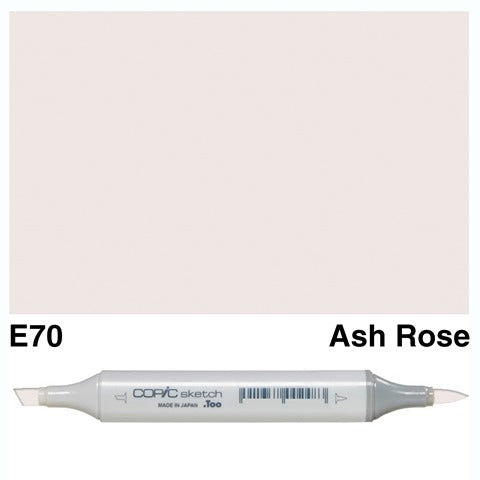 Copic Sketch Marker E70 Ash Rose