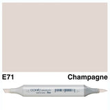 Copic Sketch Marker E71 Champagne