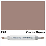 Copic Sketch Marker E74 Cocoa Brown