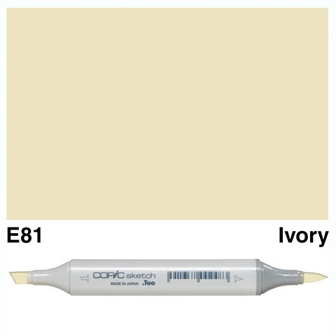 Copic Sketch Marker E81 Ivory