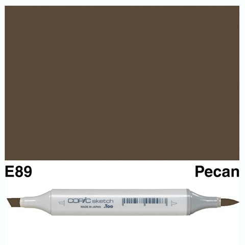 Copic Sketch Marker E89 Pecan