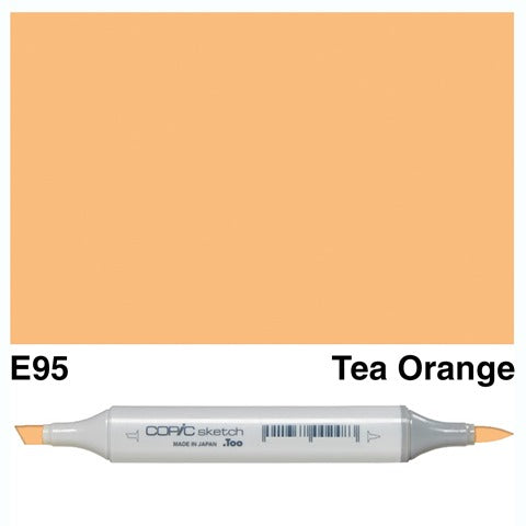 COPIC SKETCH MARKER E95 TEA ORANGE