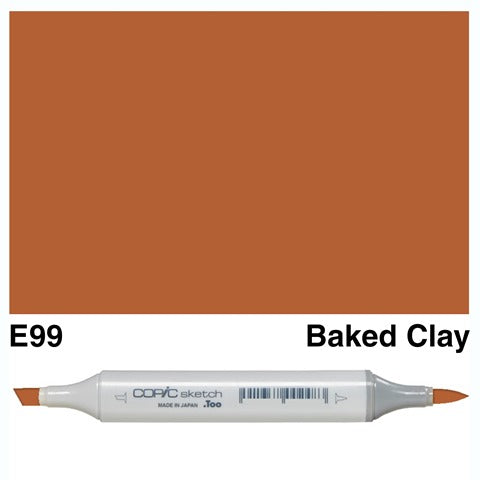 Copic Sketch Marker E99 Baked Clay