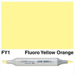 COPIC SKETCH MARKER FY1 FLUORESCENT YELLOW ORANGE