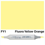 Copic Sketch Marker FY1 Fluorescent Yellow Orange