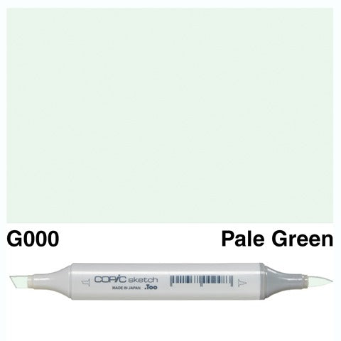 Copic Sketch Marker G000 Pale Green