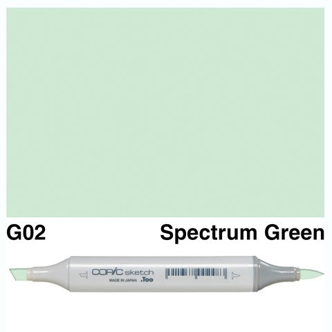 Copic Sketch Marker G02 Spectrum Green