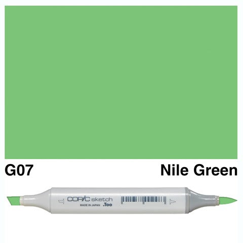 Copic Sketch Marker G07 Nile Green