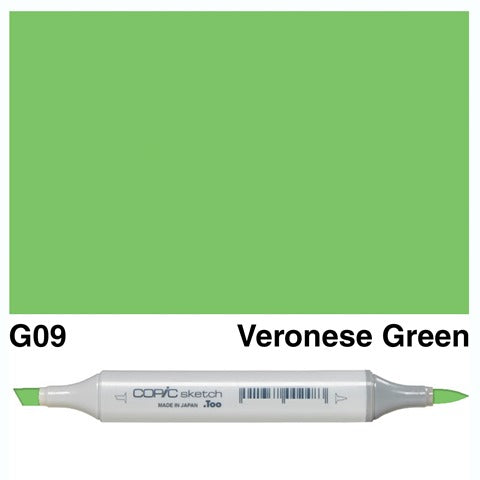 Copic Sketch Marker G09 Veronese Green