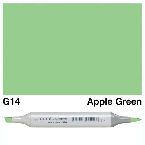 Copic Sketch Marker G14 Apple Green
