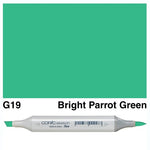 COPIC SKETCH MARKER G19 BRIGHT PARROT GREEN