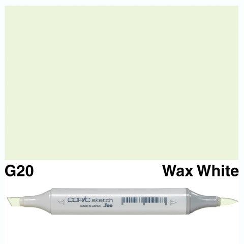 Copic Sketch Marker G20 Wax White