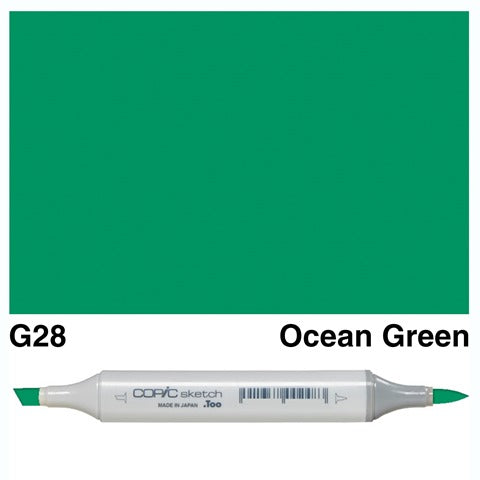 Copic Sketch Marker G28 Ocean Green