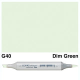 Copic Sketch Marker G40 Dim Green