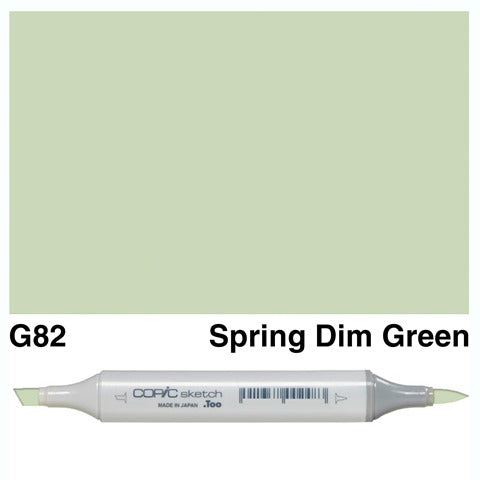 Copic Sketch Marker G82 Spring Dim Green