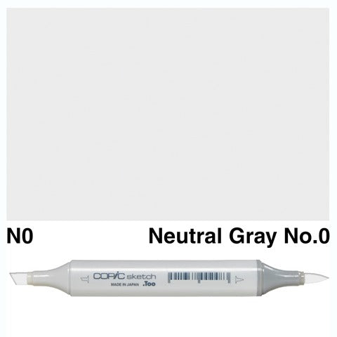 Copic Sketch Marker N0 Neutral Gray No.0