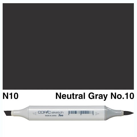 Copic Sketch Marker N10 Neutral Gray No.10