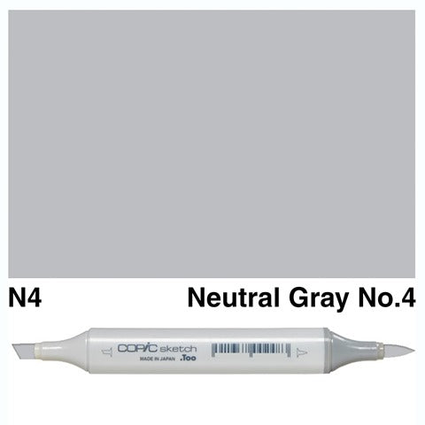 Copic Sketch Marker N4 Neutral Gray No.4