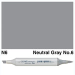 Copic Sketch Marker N6 Neutral Gray No.6