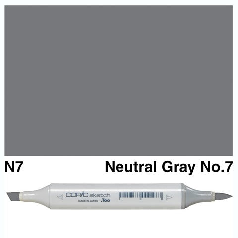 Copic Sketch Marker N7 Neutral Gray No.7