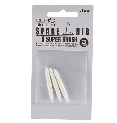 COPIC SKETCH MARKER REPLACEMENT NIB SUPER BRUSH