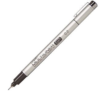 Copic Multiliner SP Pen Black 0.2mm