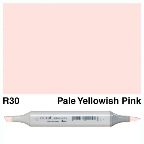 Copic Sketch Marker R30 Pale Yellowish Pink