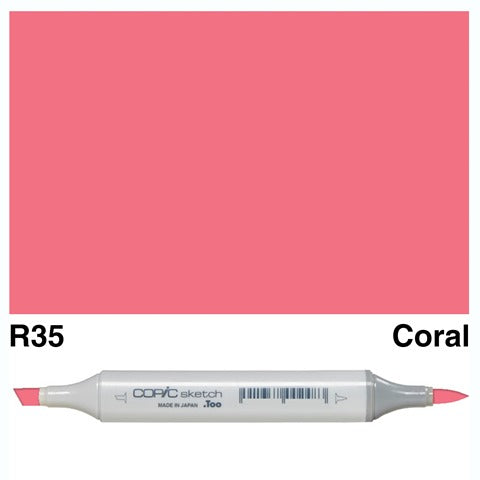 Copic Sketch Marker R35 Coral