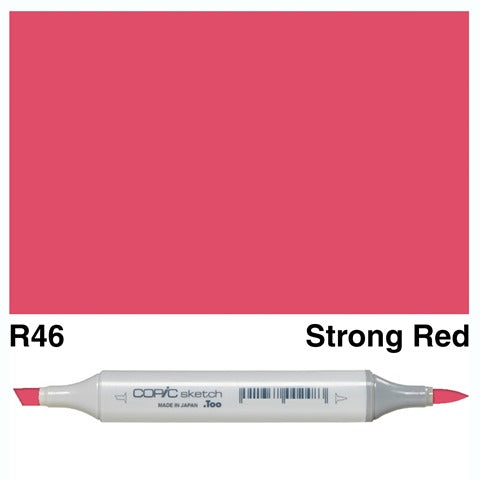 Copic Sketch Marker R46 Strong Red
