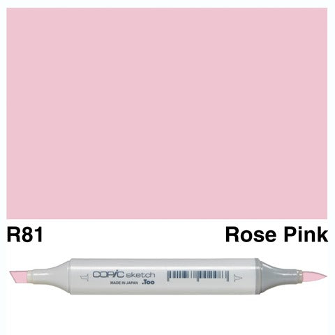 Copic R81 COPIC SKETCH MARKER R81 ROSE PINK – Gordon Harris - The Art & Graphic Store