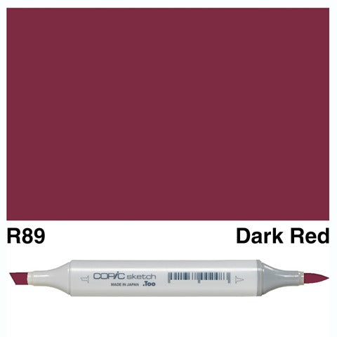 Copic Sketch Marker R89 Dark Red