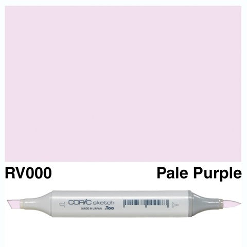 Copic Sketch Marker RV000 Pale Purple