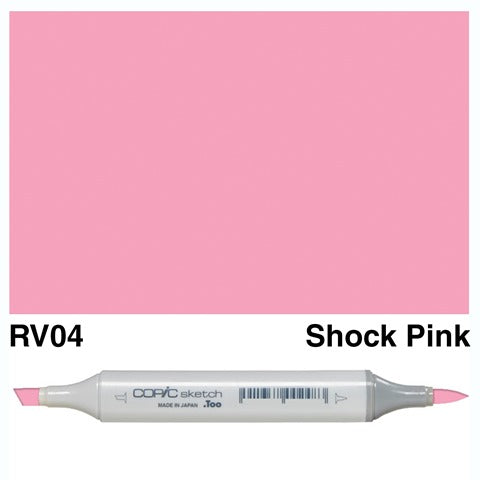 Copic Sketch Marker RV04 Shock Pink